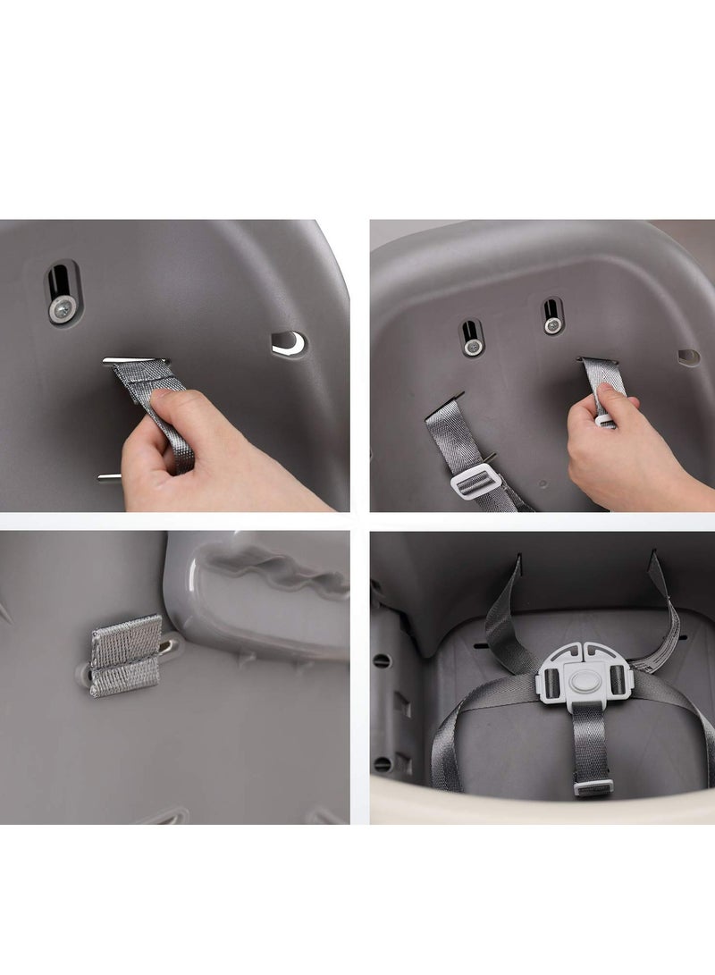 Loquat Highchair Seat Belts 5 Point Baby Harness Straps Stroller Baby Seat Safety Belt - Image 3