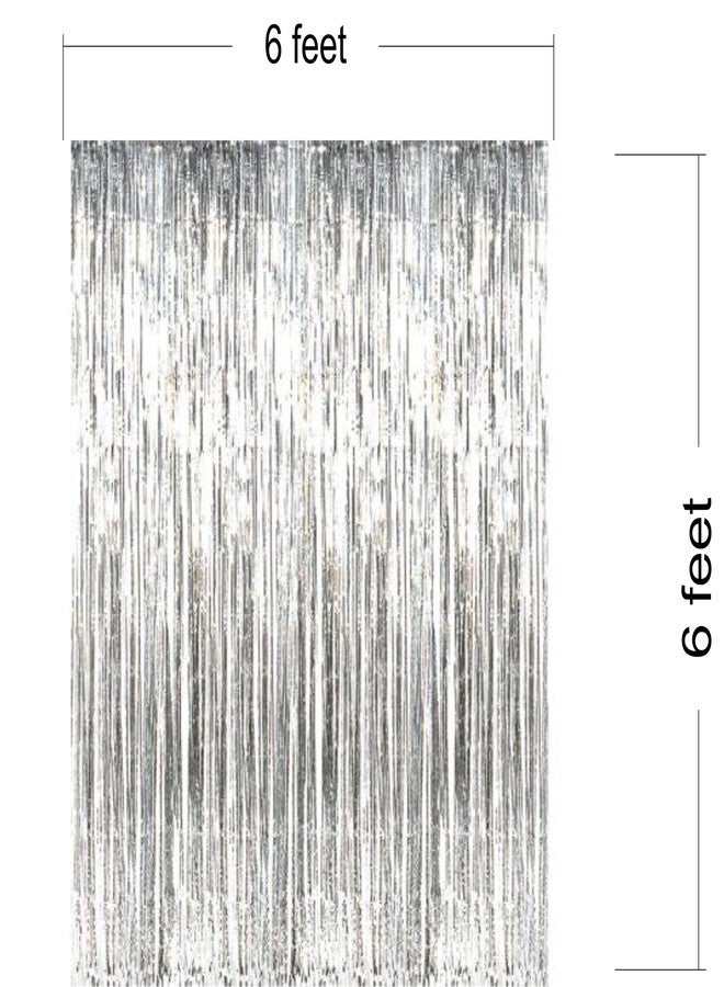 Untumble Annaprasana Kit - Foil Curtains, Moon & Star Balloons, Backdrop for Annaprashan/Baptism/Rice Ceremony for Baby Boy - Banner Included - Pack of 67 - Image 4