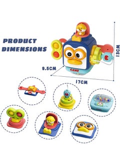 Garlo Toddler Activity Cube，Montessori Toys for 1 Year Old, Sensory Toys for Toddlers 1-3, Travel Activities Busy Cube, Baby Gifts for 12 18 Month, Motor Skills Educational Learning Toys for Boy Girl Gift  - Image 4