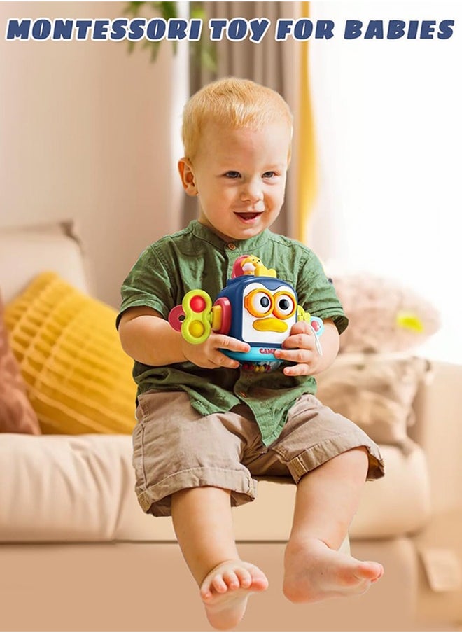 Garlo - Toddler Activity Cube，Montessori Toys for 1 Year Old, Sensory Toys for Toddlers 1-3, Travel Activities Busy Cube, Baby Gifts for 12 18 Month, Motor Skills Educational Learning Toys for Boy Girl Gift - Image 1