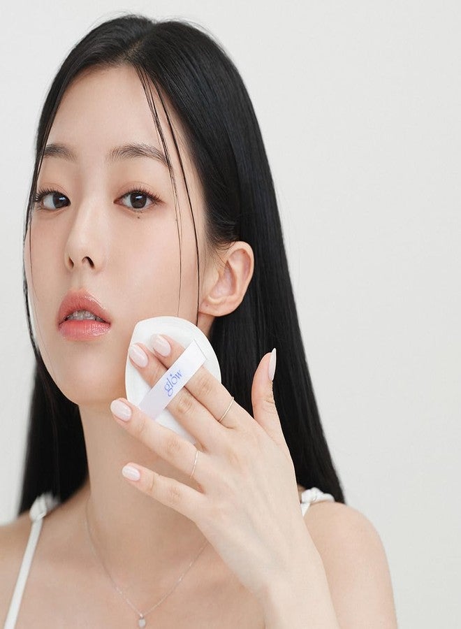 glow cloud sponge : plush makeup beauty sponge with travel case, made bigger & softer for even, flawless application, 3pcs, 0.13 lbs - Image 2