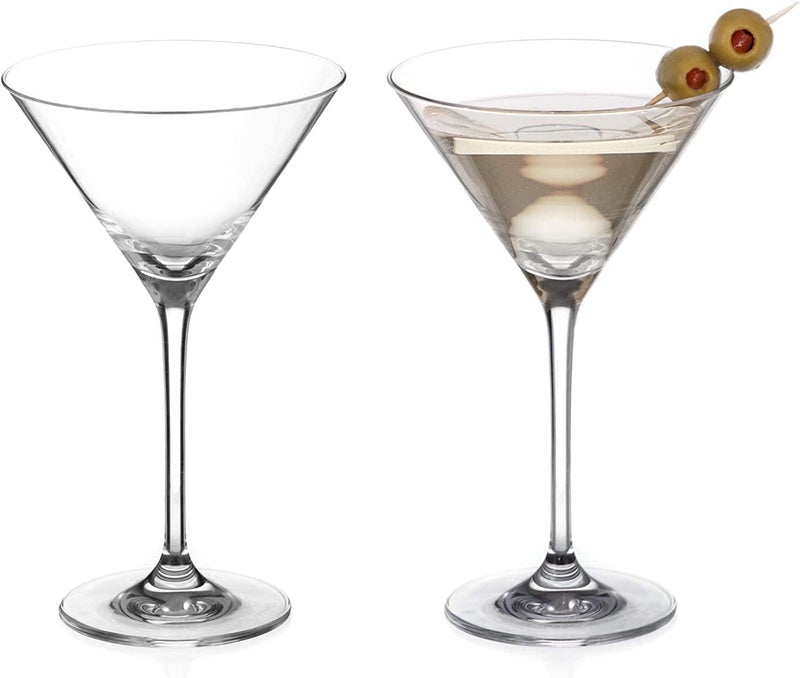 NVRA Italian Premium Martini Glasses Set of 4 150 ML Crystal Clear Glass for White or Red Wine Champagne Brandy Burgundy Cocktail Party Best Gift Transparent Unique Tableware - Image 3
