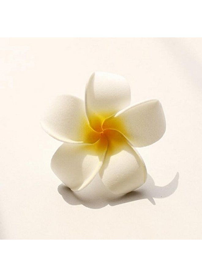 12Pcs Diameter 2.36Inch Hawaiian Hawaii Plumeria Foam Flower Alligator Hair Clips Hair Clasp Hair Holder Barrettes Hair Pins For Women Lady Girls (Yellow) - pzsku/Z565B8A24D72B0AE1B111Z/45/_/1696071025/3f940b26-75e6-46e0-b5d8-401e7e2f82e6