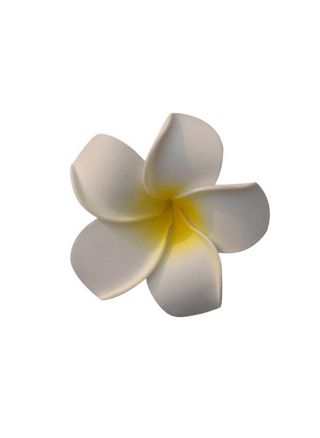 12Pcs Diameter 2.36Inch Hawaiian Hawaii Plumeria Foam Flower Alligator Hair Clips Hair Clasp Hair Holder Barrettes Hair Pins For Women Lady Girls (Yellow) - pzsku/Z565B8A24D72B0AE1B111Z/45/_/1696071032/3ba17163-c149-4ed9-88d4-3477e3350635