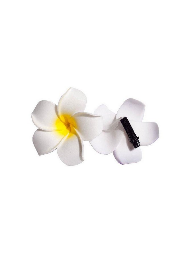 12Pcs Diameter 2.36Inch Hawaiian Hawaii Plumeria Foam Flower Alligator Hair Clips Hair Clasp Hair Holder Barrettes Hair Pins For Women Lady Girls (Yellow) - pzsku/Z565B8A24D72B0AE1B111Z/45/_/1696071035/5aa2d2f6-7ce8-47eb-b0f7-4b0041ce18a4