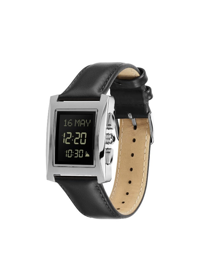 الفجر الساعة الكلاسيكية WL-08L فضي/أسود - Image 2