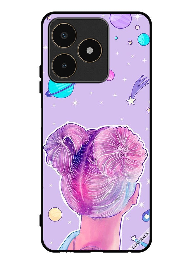 Covernex Protective Case Cover For Realme C53 Girl And Space Stars Art - Image 1
