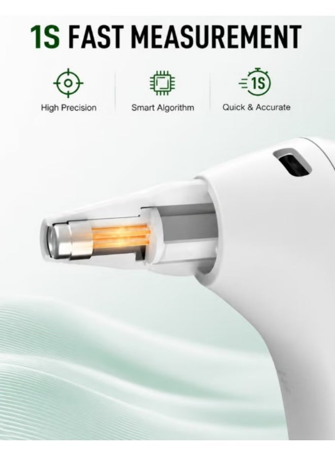 RUKYU Infrared Ear & Forehead Thermometer Rechargeable Digital, Fast Temperature Reading Non-Contact Thermometer with LCD Display for Babies, Kids and Adults - Image 4