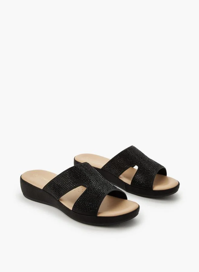 Le Confort Women Embellished Slip-On Sandals