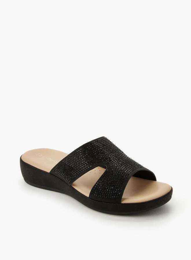 Le Confort Women Embellished Slip-On Sandals