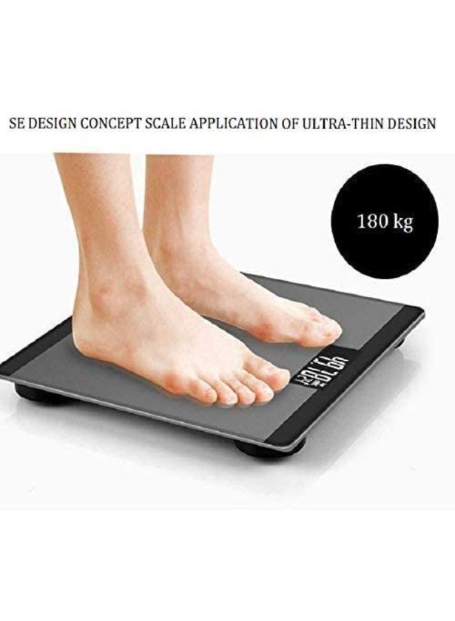 Iscale 180kg Smart Bathroom Personal Floor Body Scale Electronic Scales Household Digital Weight Scale LCD Display Floor Scales - Image 1