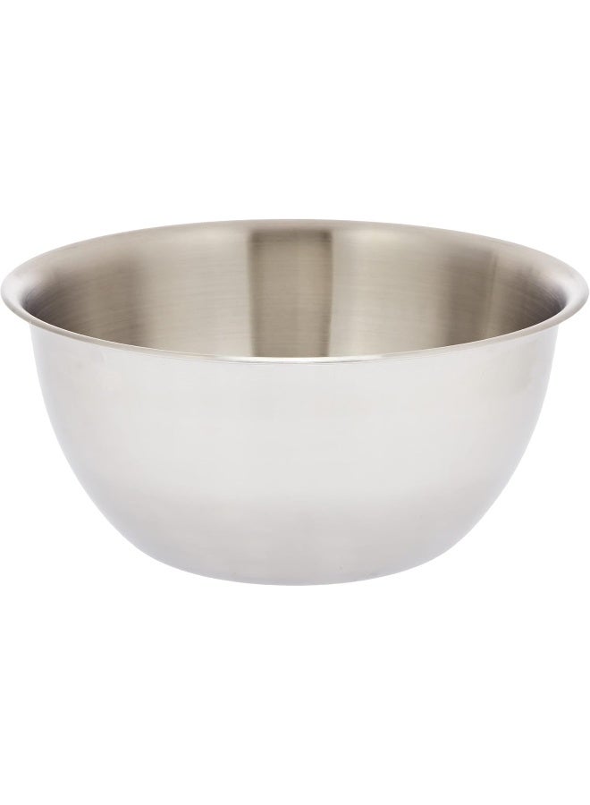 Raj Stainless Steel Mixing Bowl, 5 Liters, Silver, MB0005 Silver 5Liters - Image 2