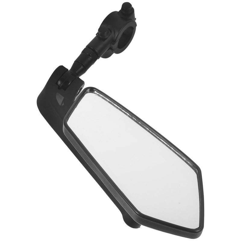 Bicycle Rearview Mirror Left Side Handlebar Mount Convex Lens Safety Cycling Accessory - Image 2