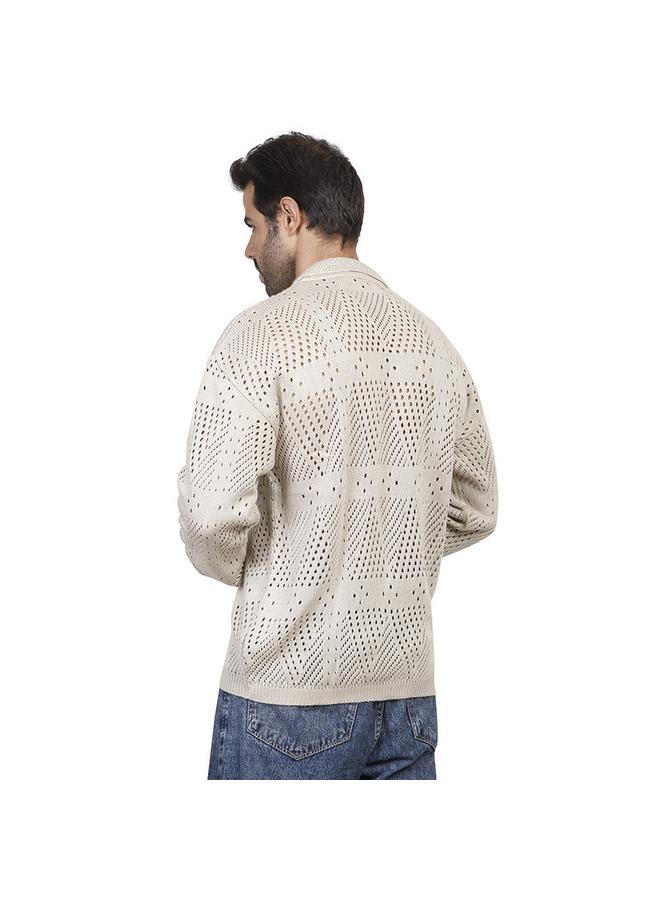 كوب كنزة كاجوال رجالية بأكمام طويلة - Image 2