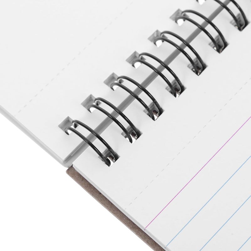 BCOATH 3 Pcs Mini Spiral Notepads Small Pocket Notebooks 150g Blank Pages Portable Notebooks for Office School Travel Use - Image 3