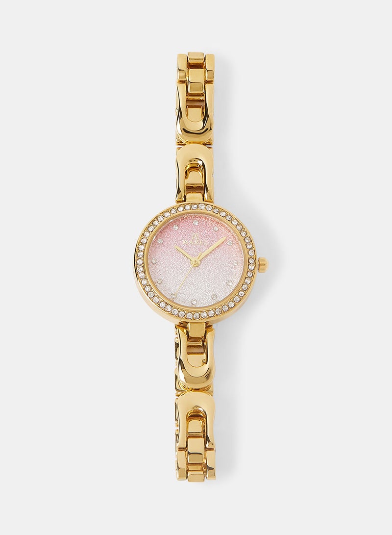 Maxel ساعة معصم نسائية بتصميم فريد MX114 - Image 1