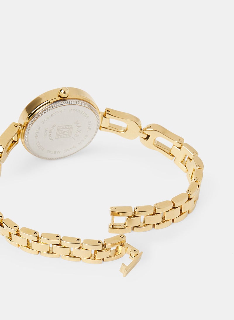 Maxel ساعة معصم نسائية بتصميم فريد MX114 - Image 3