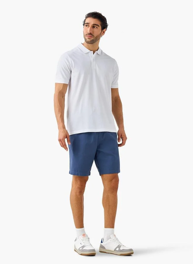 Splash FAV Regular Fit Polo T-shirt with Short Sleeves