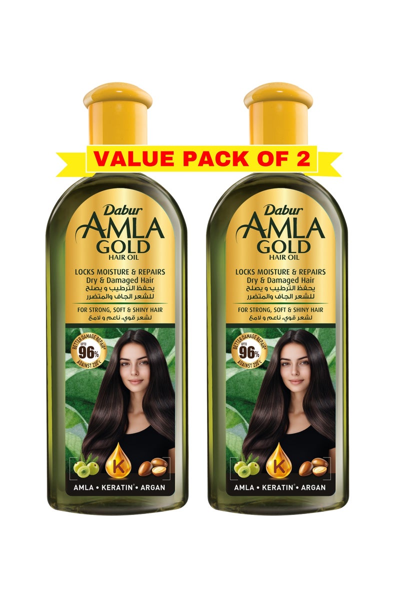 Dabur عبوة زيت شعر أملاء جولد 2 - Image 1