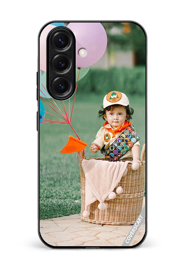 Protective Case Cover For Samsung Galaxy S25 Boy In Basket Design Multicolour