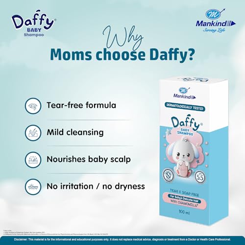 Mankind Daffy Baby Shampoo 100 Ml - Image 4
