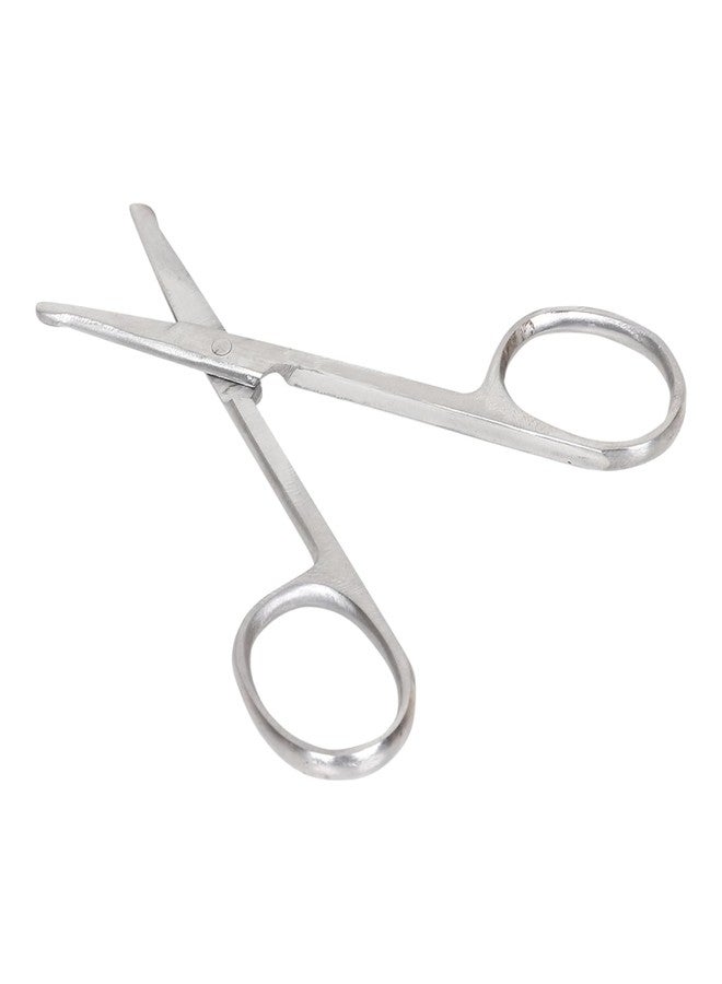 Virth® Personal Grooming Scissor for Nose Hair, Beard, Moustache and Eyebrow | Safety Blunt Round Tip Heavy Duty & Rust-Free SS Metal | Travel Friendly Primium Scissor - Image 5