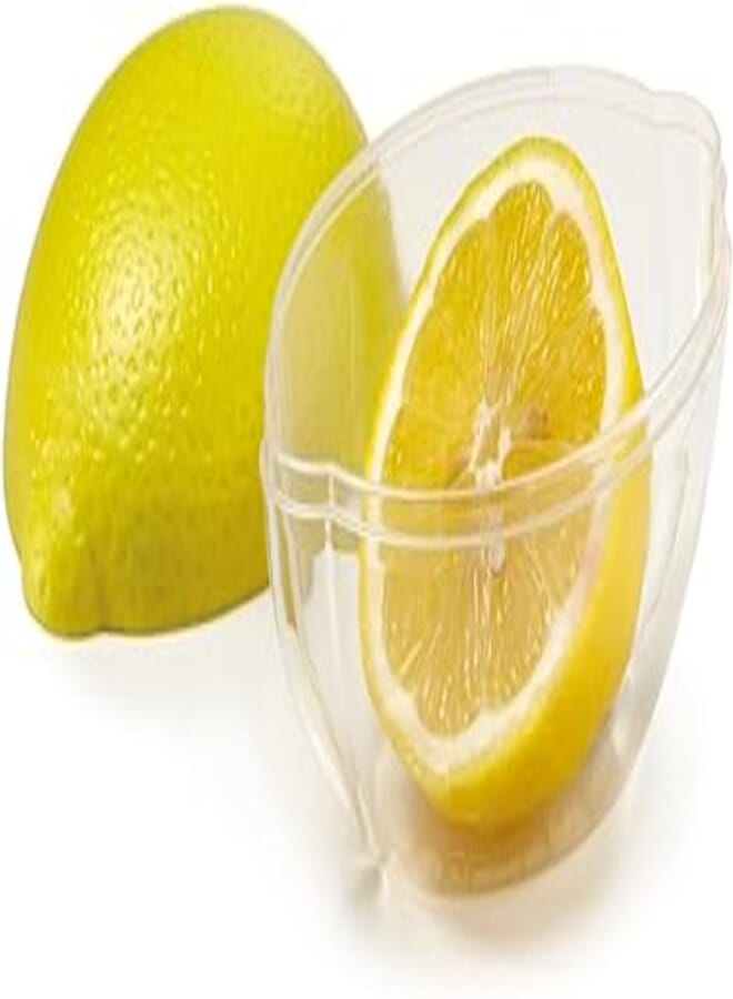 Snips salva limone clear plastic lemon saver, yellow 000189