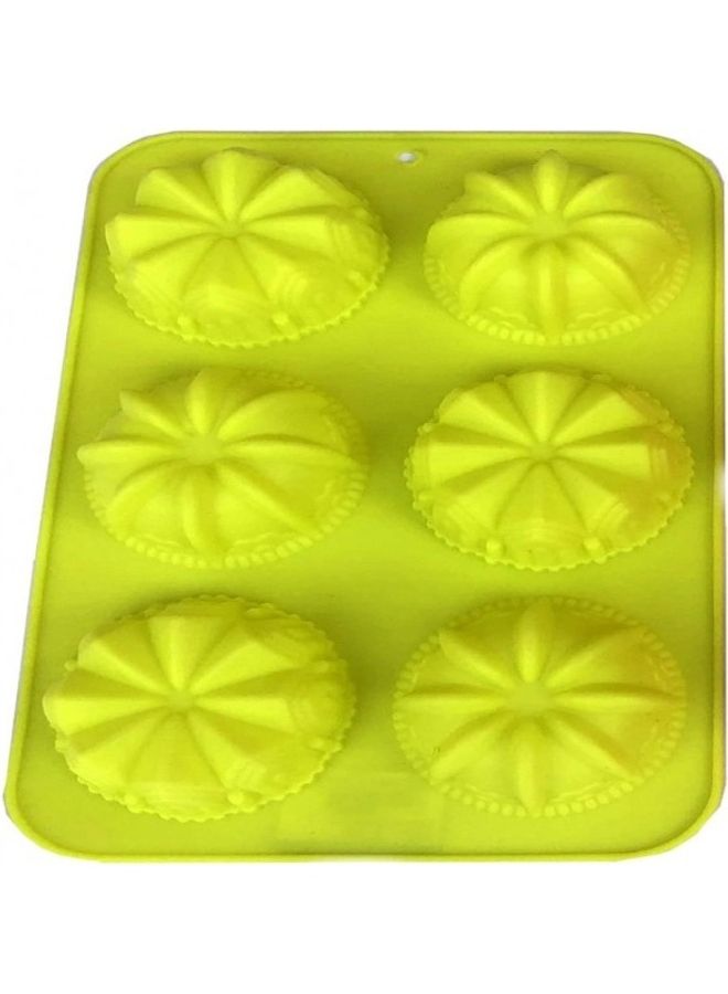 بريميفي طقم قوالب كيك مصنوعة من السيليكون مكون من أربع قطع. متعدد الألوان 26x17سم - Image 2