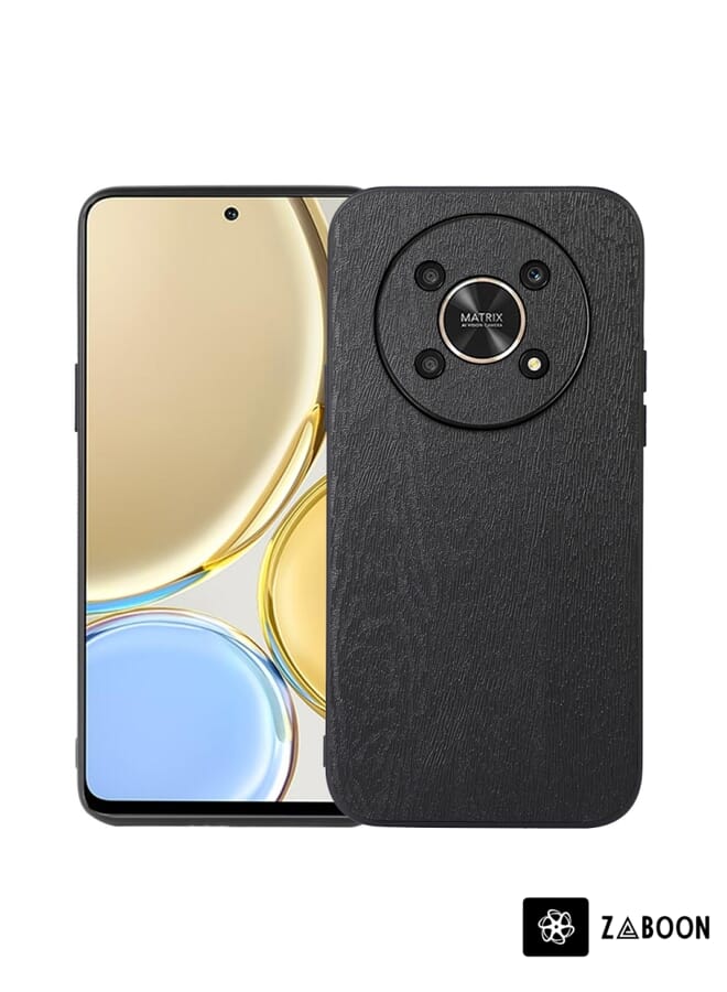 Zaboon Protective Case Cover For Honor X30 Wood Texture PU - Image 1