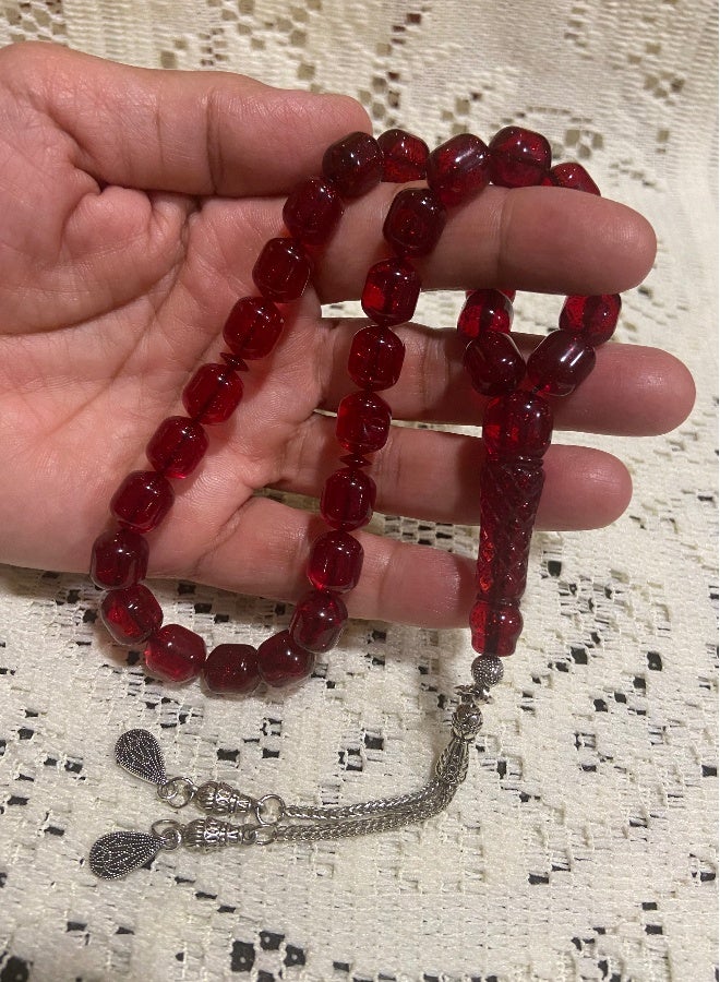 Faturan Prayer Beads For Men 31 Beads Size 10mm x 11.5mm - Image 4