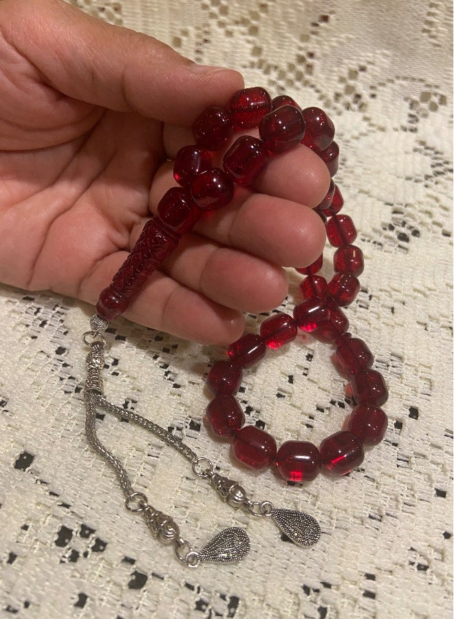 Faturan Prayer Beads For Men 31 Beads Size 10mm x 11.5mm - Image 3
