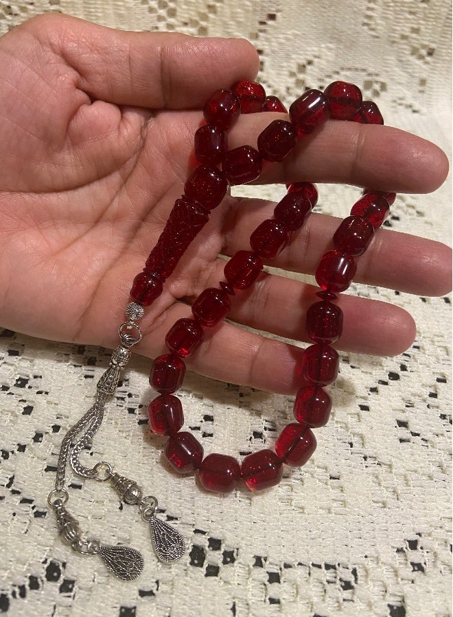 Faturan Prayer Beads For Men 31 Beads Size 10mm x 11.5mm - Image 1