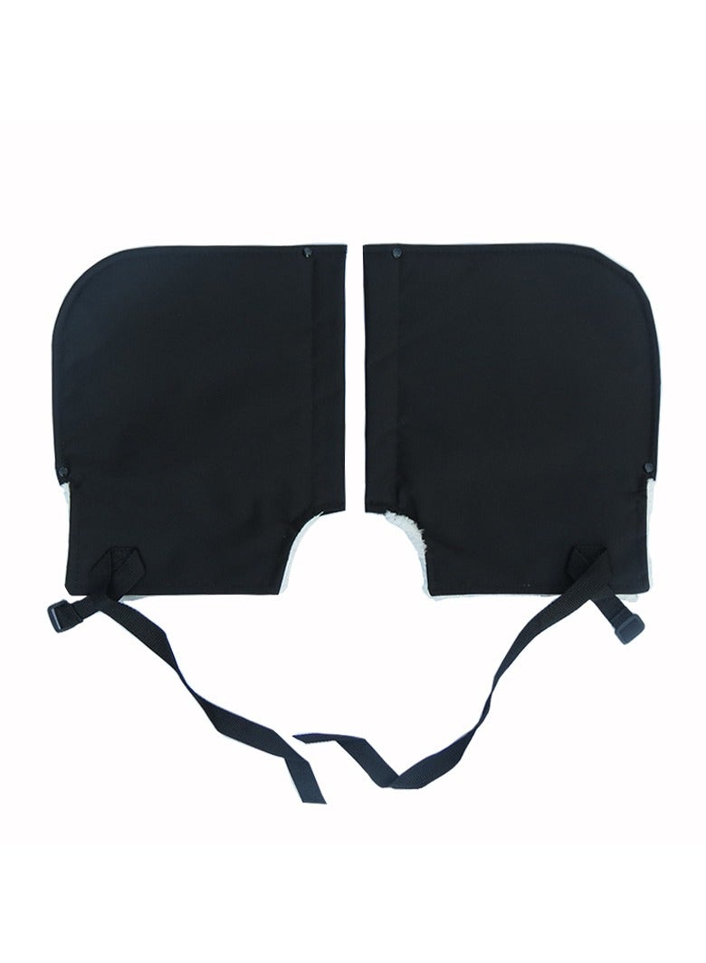 عام **زوج قفازات دراجة نارية شتوية مقاومة للرياح - دافئة وتدعم اللمس، مثالية للاستخدام الخارجي في الطقس البارد** - Image 3