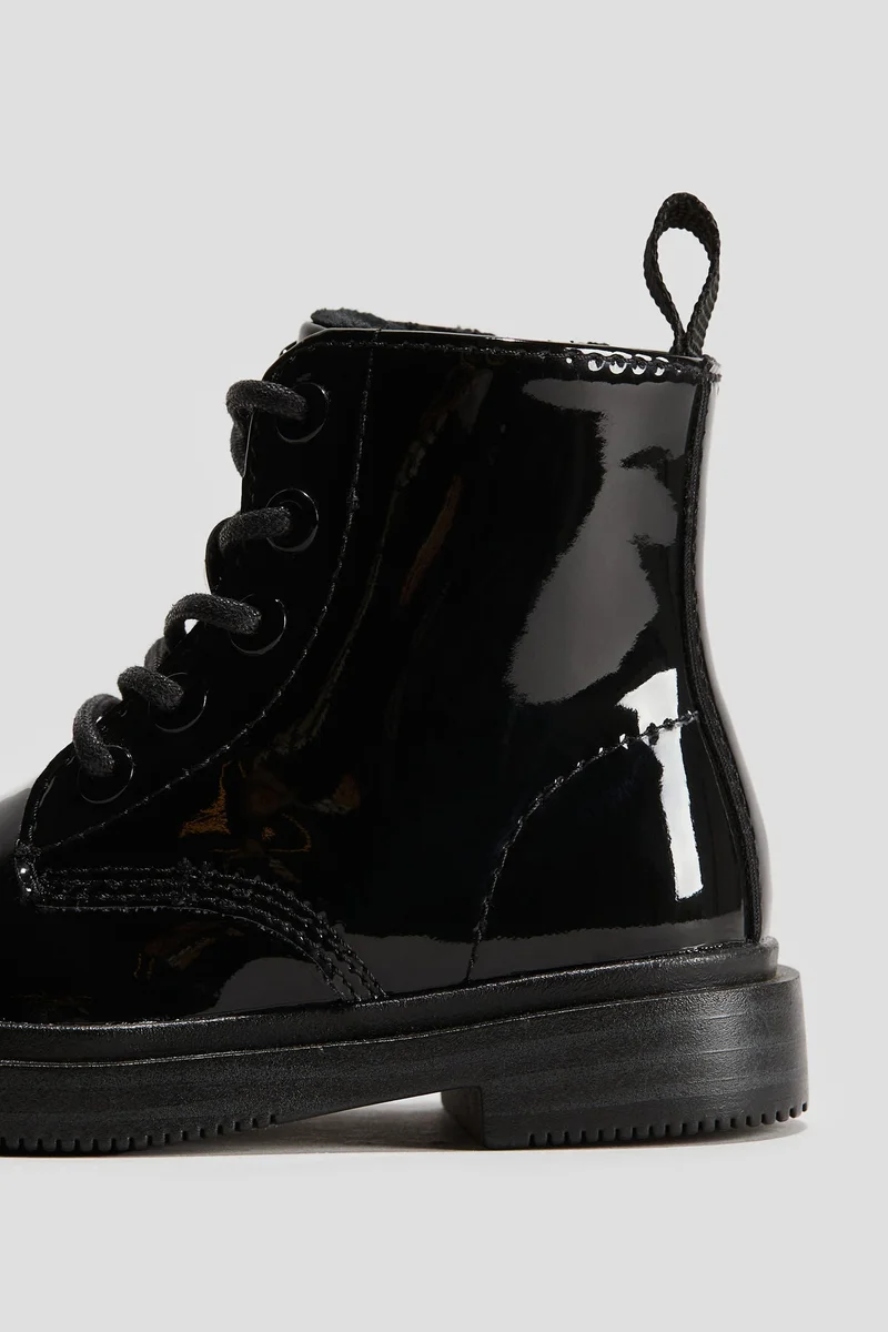 H&M Lace-Up Boots
