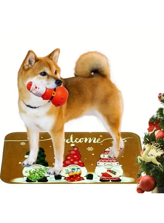 3 قطع مجموعة ألعاب مضغ للحيوانات الأليفة في عيد الميلاد ألعاب مضغ ممتعة للكلاب خلال العطلات - Image 5