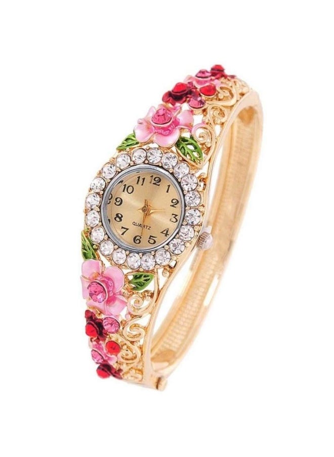 Exclusive Floral Design Multi Color Crystal Watch Kada Bracelet for Women fgs..fg - pzsku/Z565CCA8FD56AB13289F3Z/45/_/1729063813/d60d776e-d0c5-4ce1-b88f-acd6c674aa60