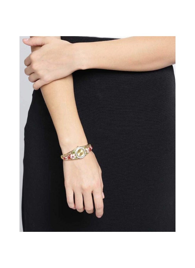 Exclusive Floral Design Multi Color Crystal Watch Kada Bracelet for Women fgs..fg - pzsku/Z565CCA8FD56AB13289F3Z/45/_/1729063815/a250b7cb-3993-407f-aef1-42ddc531cd63