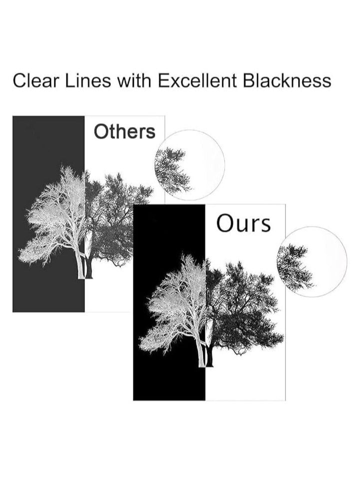 تيرابايت 207A مع أحدث شريحة متوافقة مع خراطيش الحبر W2210A W2211A W2212A W2213A لطابعة Color LaserJet Pro M255dw MFP M282nw M283cdw M283fdw (أرجواني) - Image 2