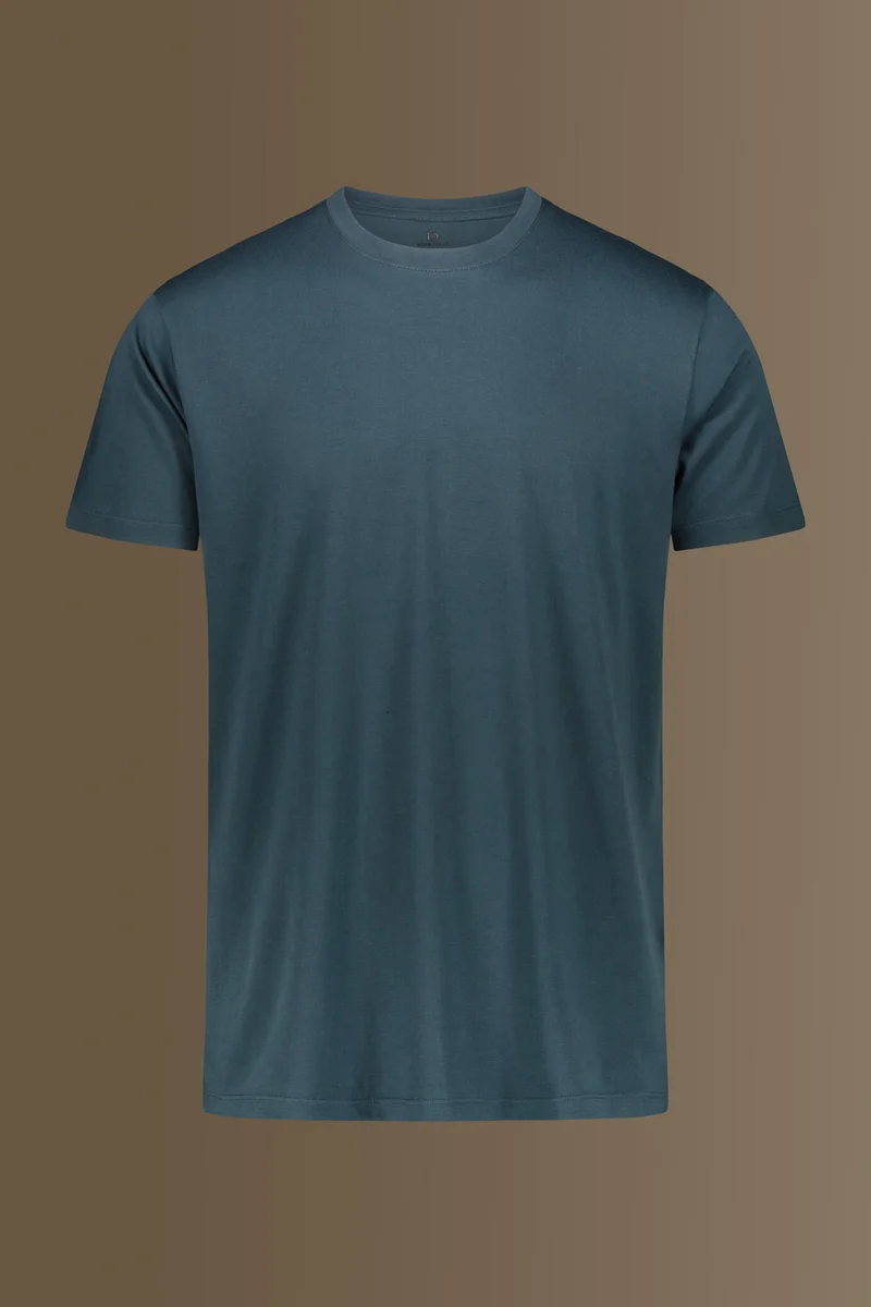 Doppelganger Blue T-shirt 100% pure supima cotton - Marine for Men | Best Price UAE