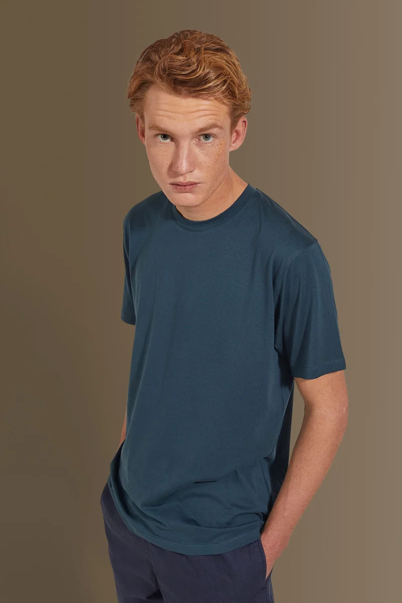 T-shirt 100% pure supima cotton - Marine
