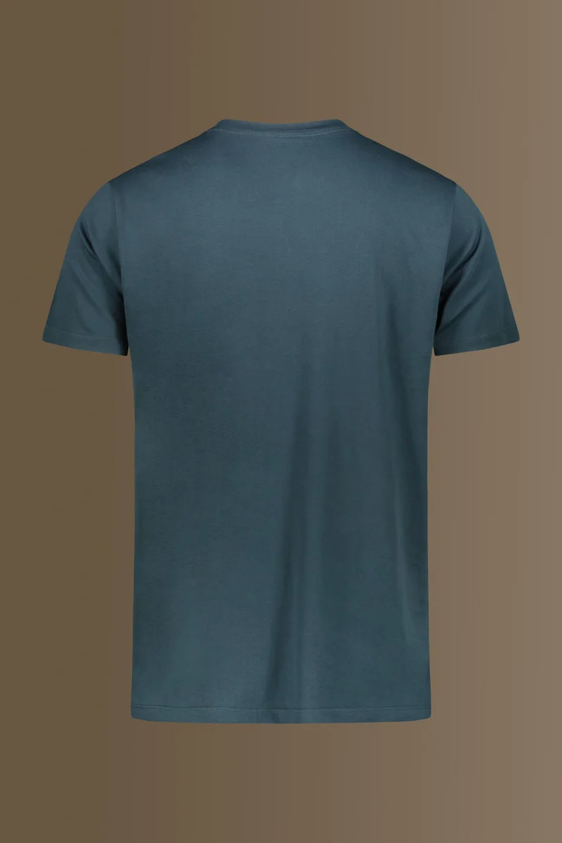 Doppelganger Blue T-shirt 100% pure supima cotton - Marine for Men | Best Price UAE