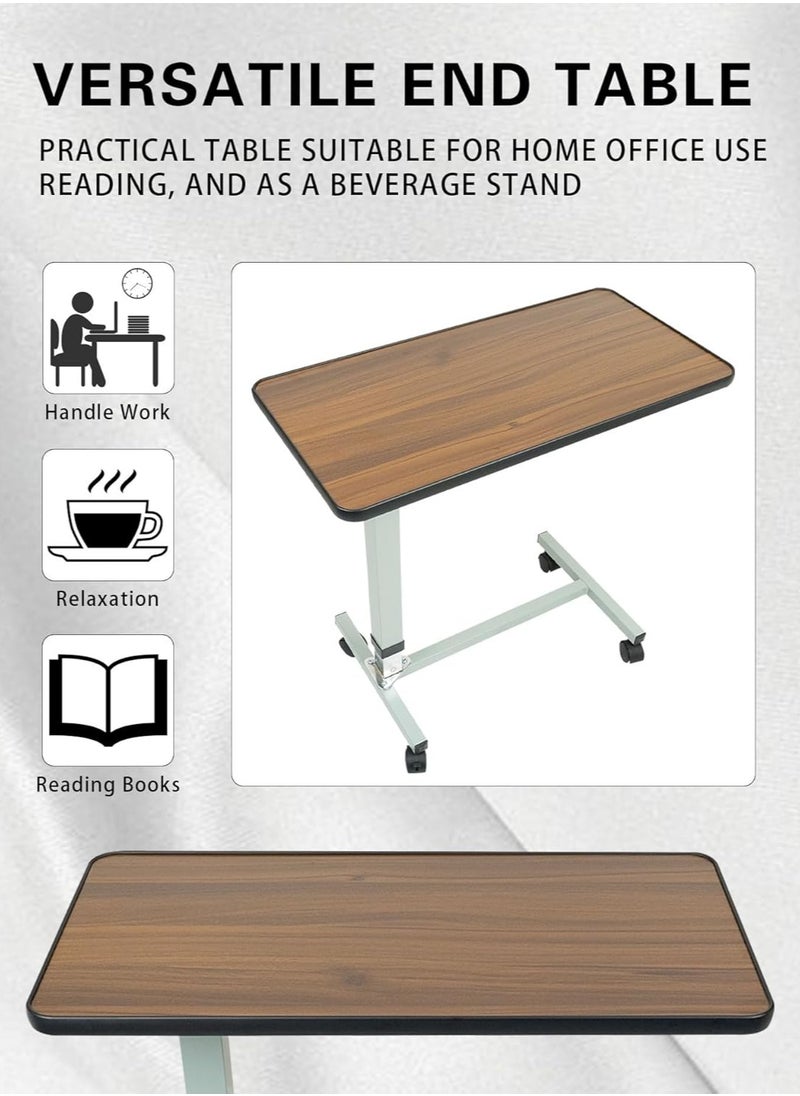 Overbed Table Bedside Table Adjustable Hospital Bed Table Bed Trays for Eating - pzsku/Z565D1E12FDD705243BD5Z/45/_/1719395503/1e7e278c-235e-4f02-af18-e36f93027d0a