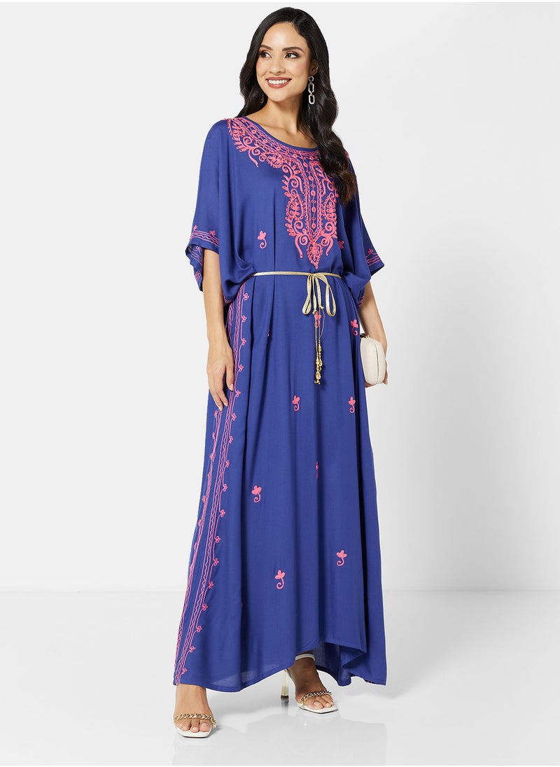 ARABIAN CLOSET EMBROIDERED KAFTAN  - Image 5