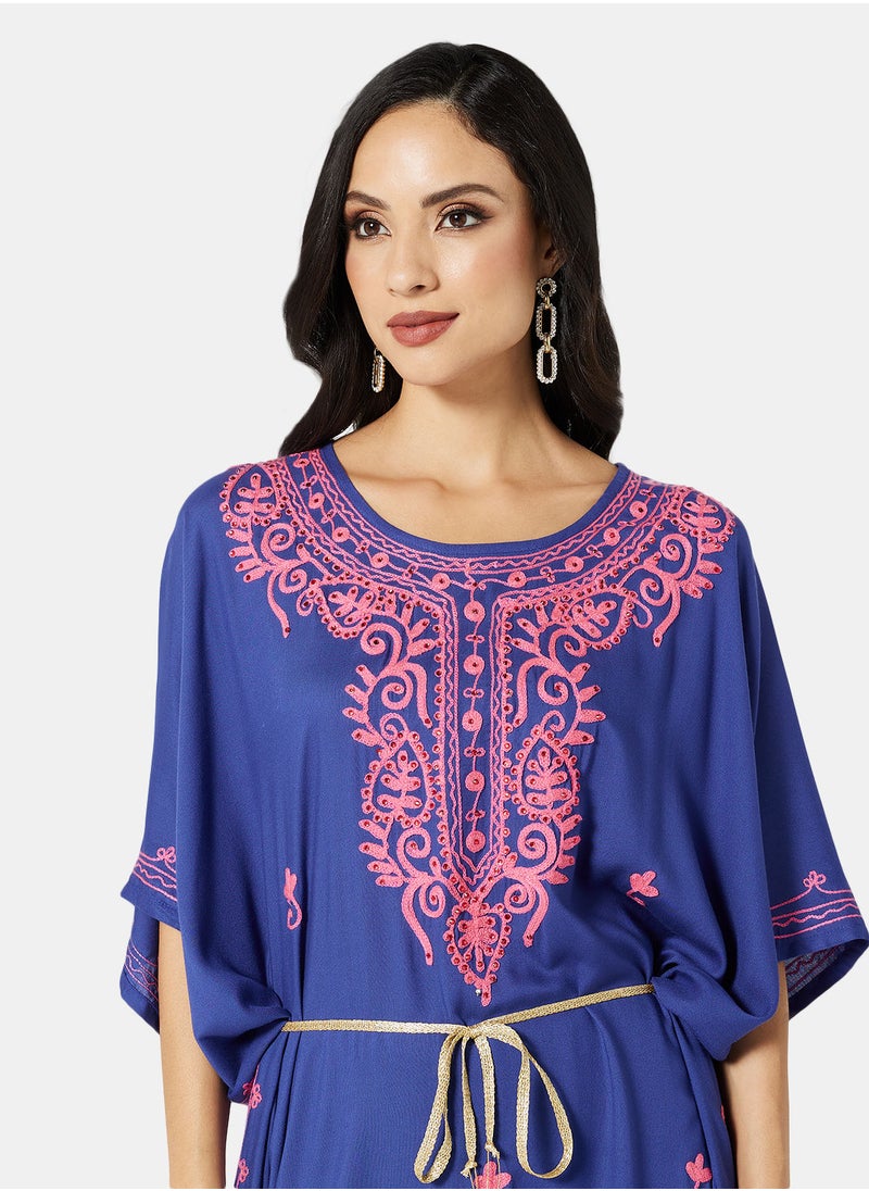 ARABIAN CLOSET EMBROIDERED KAFTAN  - Image 3