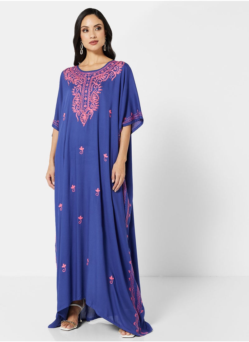 ARABIAN CLOSET EMBROIDERED KAFTAN  - Image 4