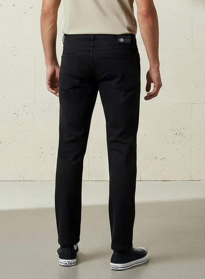 Lee Cooper  Lee Cooper Men Slim Fit Mid-Rise Jeans for Men | Best Price UAE