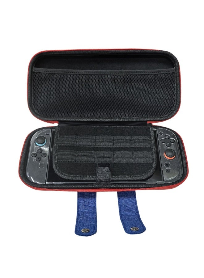Samu Carrying Case for Nintendo Switch 2 Super Mario Protective Cover Portable Travel Hard Case Bundle - Image 5