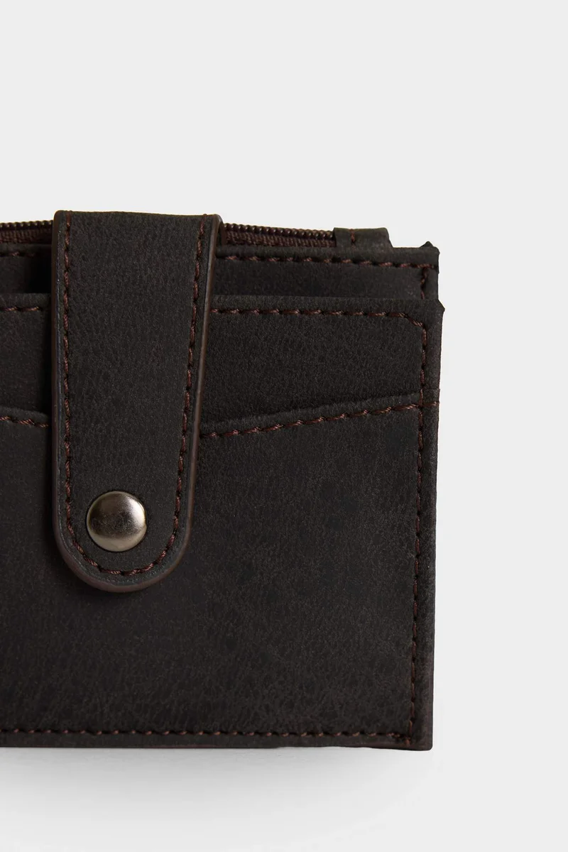 ديفاكتو Man Faux Leather Wallets