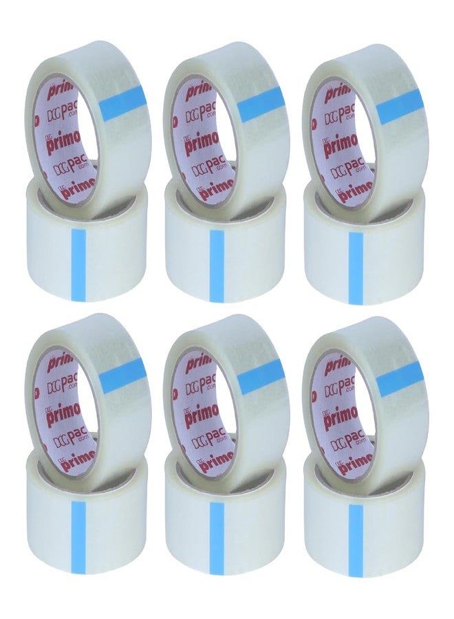 DCGPAC 42 Micron Transparent Packaging Cello Tape 2in x 65 m (Pack of 12 Pcs) - Image 1