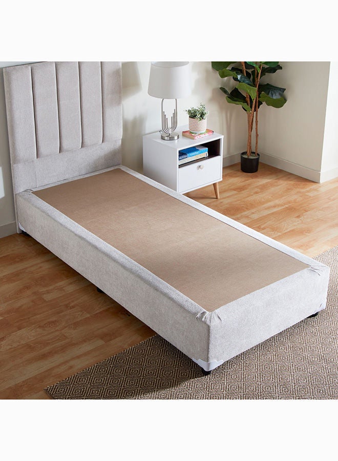 Home Box i-Bliss Single Fabric Bed Base 90 x 200 x 30 cm - Image 1